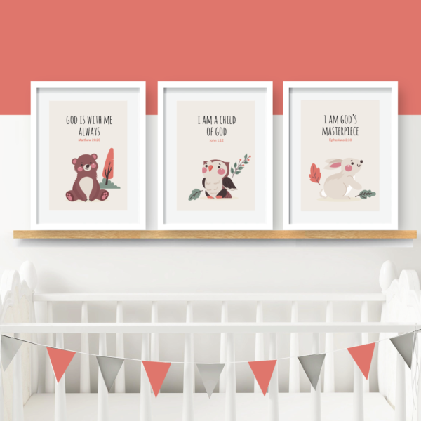 Forest Animals Nursery Set
